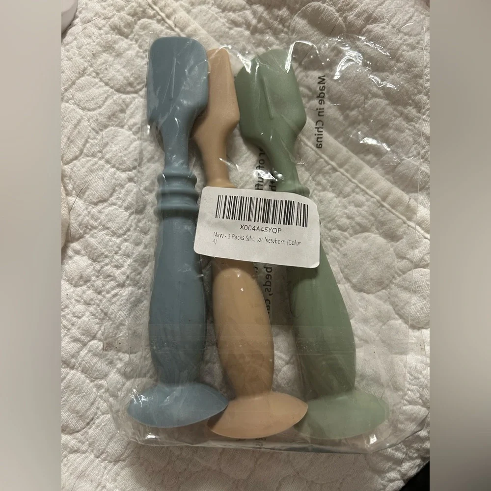 NEW Baby Diaper Cream Spatula 3 Pk Baby Butt Paste Applicator